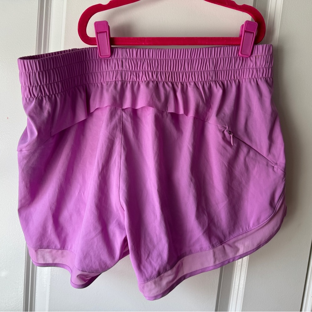 Athleta Pink Running Shorts - Picture 2 of 3